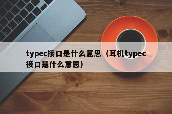 typec接口是什么意思（耳机typec接口是什么意思）