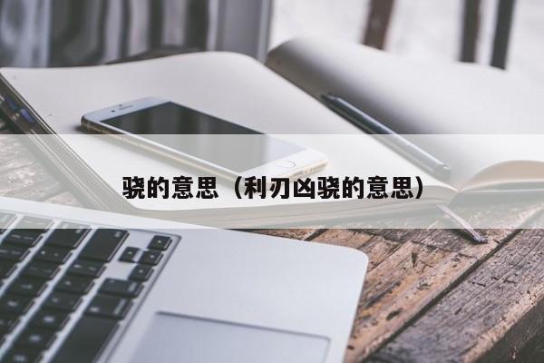 骁的意思（利刃凶骁的意思）