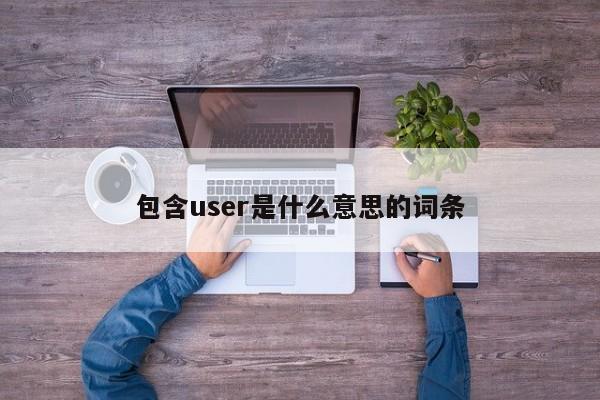 包含user是什么意思的词条