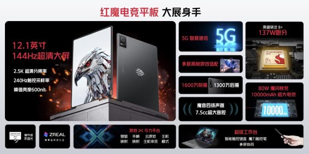 红魔8S Pro系列发布 首发骁龙8Gen2领先版