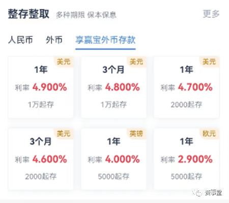 5%年息的存款，再次现身！