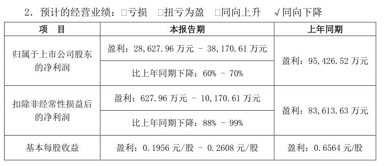 翻倍牛股浪潮信息上半年净利预降超六成