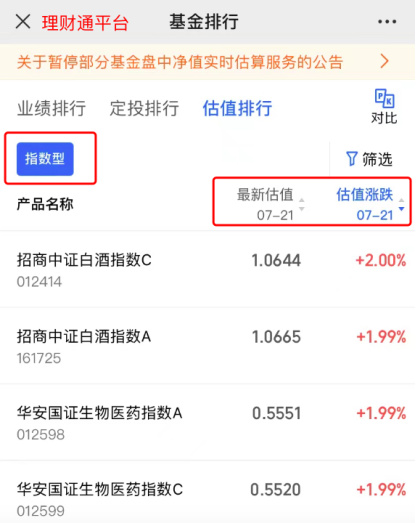 蚂蚁、天天、理财通均行动，确定下线净值实时估算功能