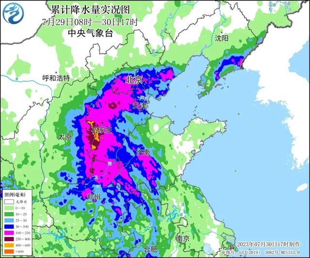 中央气象台：预计北京本轮降雨时长和雨量均超2012年“7.21”