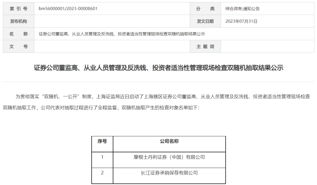 摩根士丹利刚下调中国股票评级就遭调查？知情人士：时间线对不上