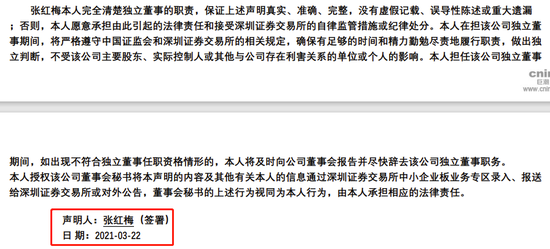 担任上市公司独董之前曾任上市公司孙公司董事，独董候选人声明不准确？被监管谈话！