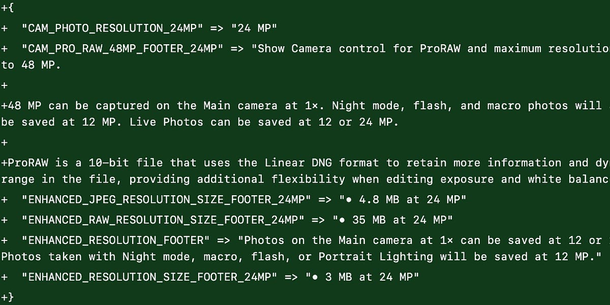 苹果 iPhone 14 Pro 机型升级 iOS 17 后，可拍 4800 万像素 JPEG 照片