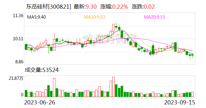 东岳硅材：参股公司氢能公司上市辅导备案