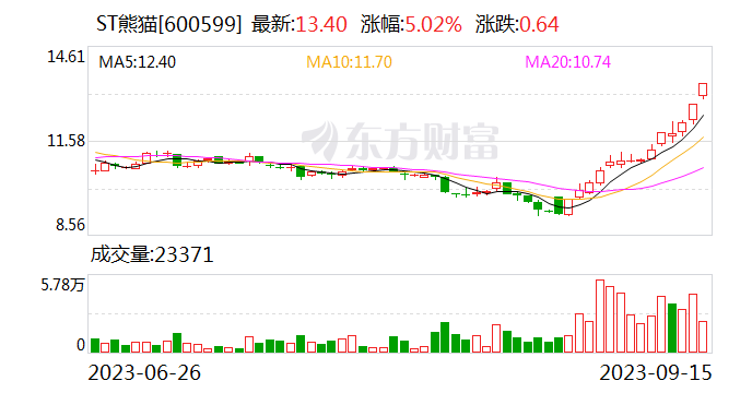 ST熊猫：与忆地添源借款合同纠纷被其起诉 涉案金额1.08亿