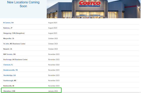 Costco将入驻深圳 仓储式会员商超战火再起？