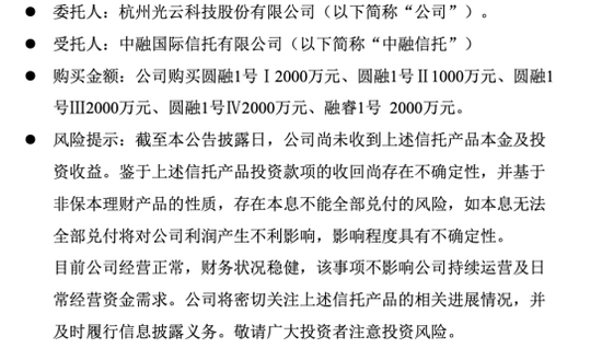 15万股民无眠！证监会出手，鸿达兴业被立案调查！又有A股踩雷中融信托！