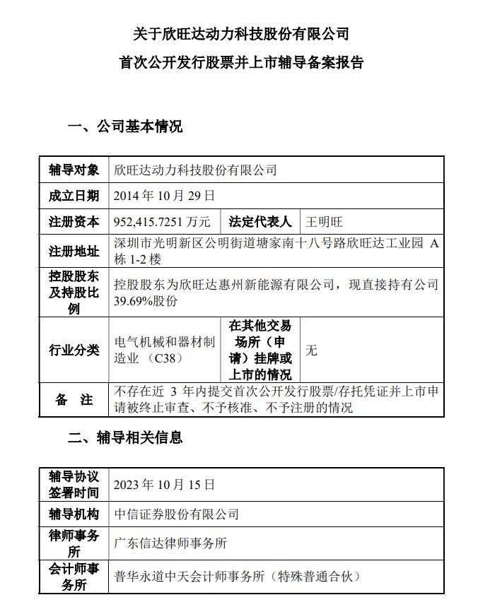 欣旺达动力启动IPO：三年半亏损32亿元，估值超母公司达355亿