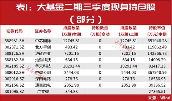 “国家队”再出手！瞄向这只芯片股！靠“它”赚了1个亿！名单曝光