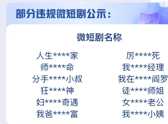 继快手严打违规短剧后，抖音也“出手”了：下架119部违规微短剧，处置违规账号1188个